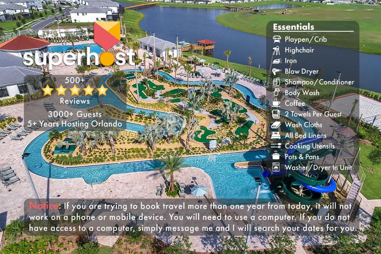 קיסימי C - New 4 Bedroom Home - 5 Miles To Disney - Free Water Park - Private Pool מראה חיצוני תמונה